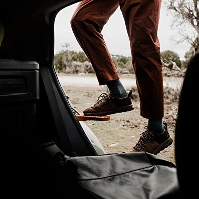 Rightline Gear Moki Car Door Step - Hooks on Car Door Latch for Car Roof Access, As Seen on Shark Tank - Moki Ascent Folding Step by Rightline Gear - Image 4