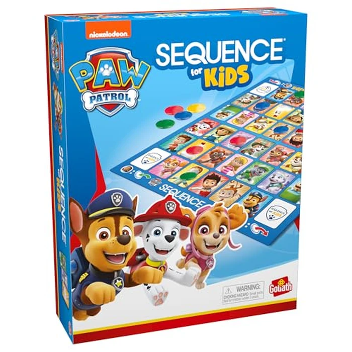 Paw Patrol Sequence for Kids | Easy to Play Matching Game of 4-in-A-Row Featuring Paw Patrol Characters | 2-4 Players, Ages 3+ by Goliath - Image 5