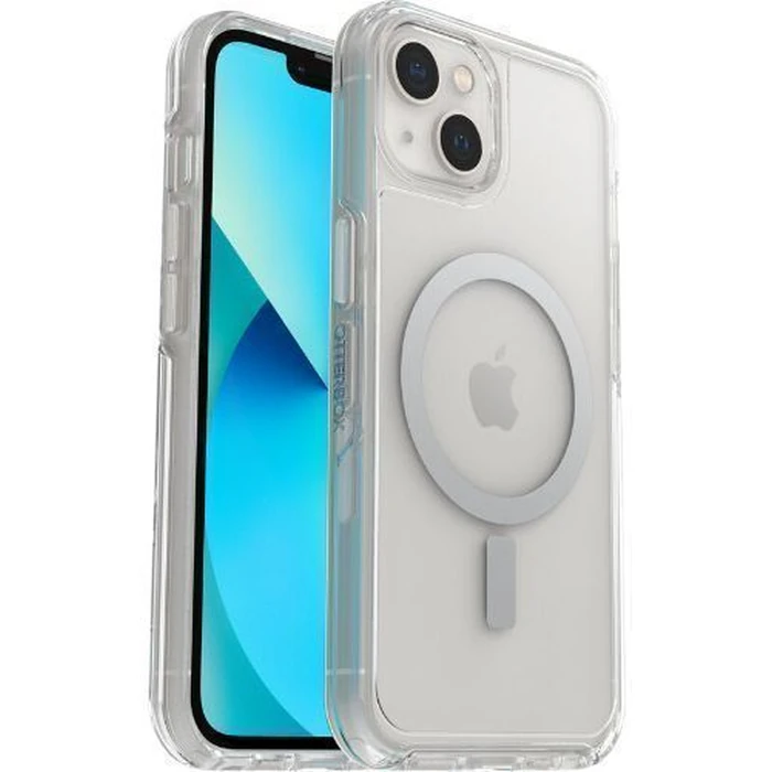 OtterBox Symmetry+ Series Phone Case with MagSafe for iPhone 13 - Clear by Otterbox - Image 1