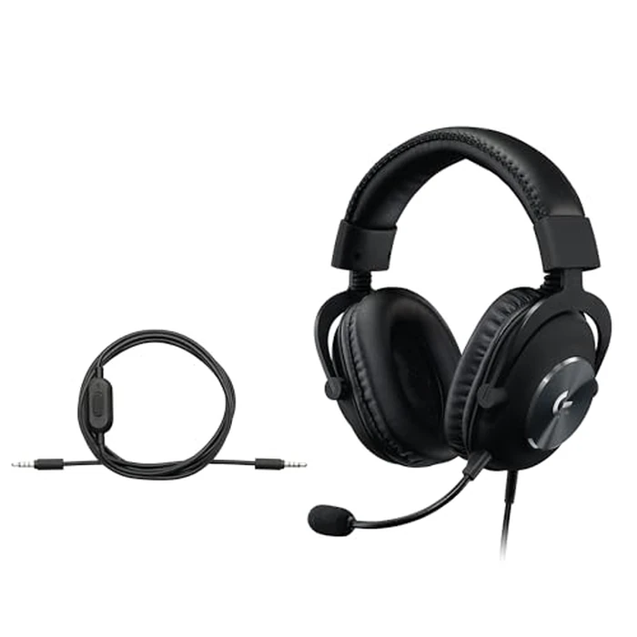 Logitech G Pro X SE Wired Gaming Headset with Microphone: Detachable Microphone, DTS Headphone:X 7.1, for PC, Xbox One, Xbox Series X|S, PS5, PS4, Includes USB DAC - Black by Logitech G - Used - Acceptable condition