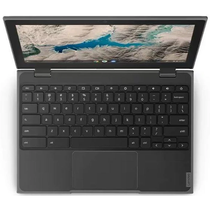Lenovo 100e Chromebook (2nd Gen) Laptop 11.6" - Black - MediaTek MT8173C 2.1GHz - 4GB RAM - 32GB by Lenovo - Image 2