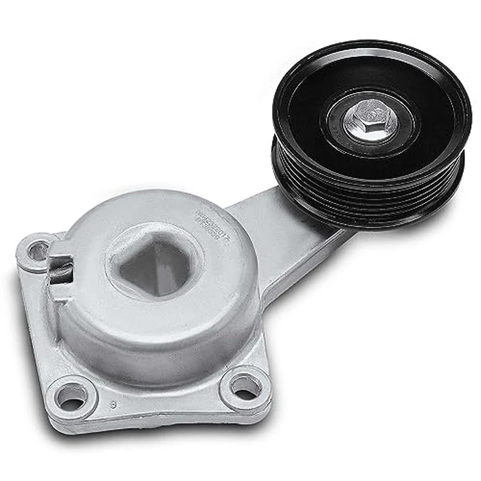 A-Premium Belt Tensioner Assembly with Pulley Compatible with Ford F-150 2002-2008, F-150 Heritage, F-350 Super Duty, F-53 Motorhome Chassis, F650, E-150 & Lincoln Mark LT by A-premium - Used - Acceptable condition
