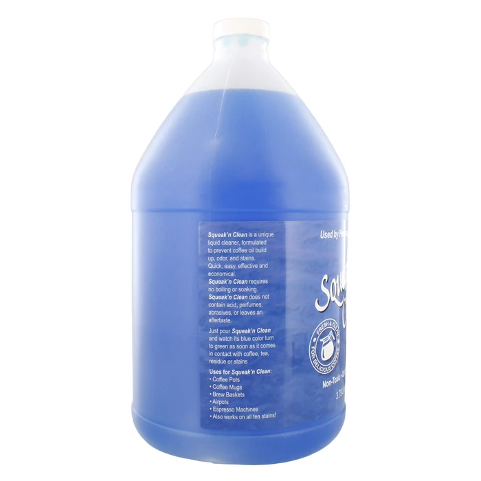 Concentrated Coffee Pot Cleaner/Food and Beverage Stain Remover - Over 20 Uses Per Bottle - Made in the USA, 1 Gallon by Squeak'n Clean - Image 3