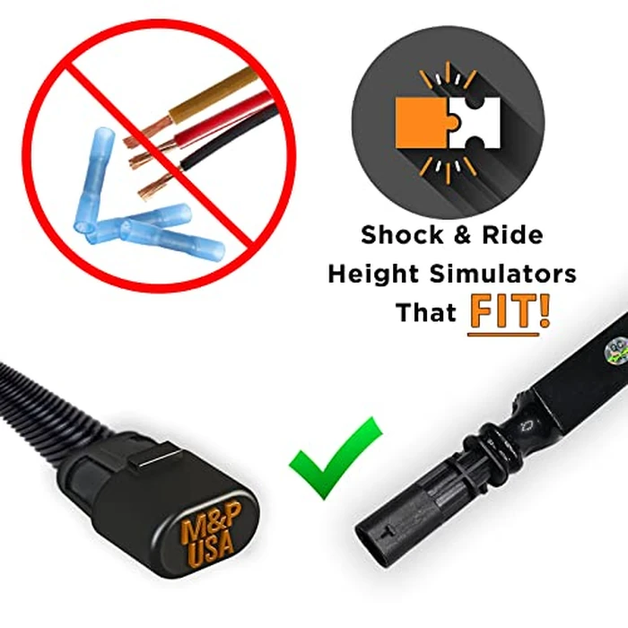 M&P USA GM MagneRide Shock & Ride Height Bypass/Delete Kit Compatible with 2013-2019 (Z95) Cadillac,Chevrolet & GMC by M&P USA - Image 3