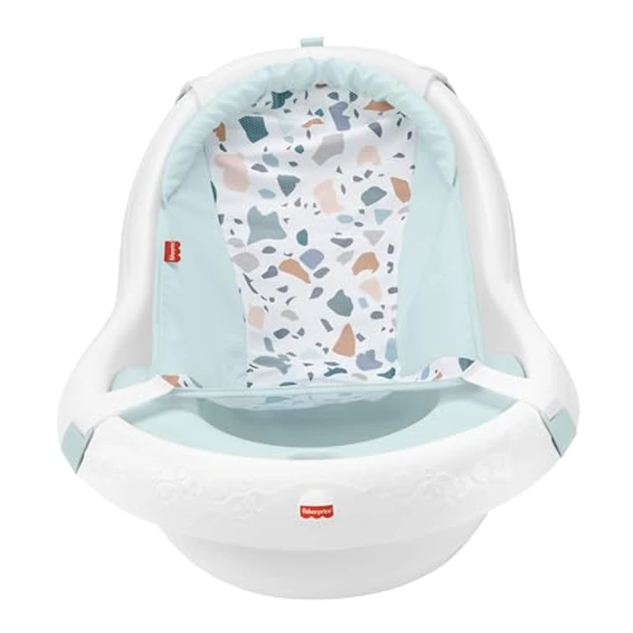 Fisher-Price(TM) Baby to Toddler Bath 4-in-1 Sling 'N Seat Tub with Removable Infant Support and 2 Toys, Pacific Pebble by Fisher-Price - Image 6