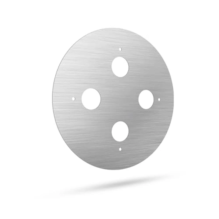 MightySkins Skin Compatible with Amazon Echo Dot (3rd Gen) - Cold Steel | Protective, Durable, and Unique Vinyl Decal wrap Cover | Easy to Apply, Remove, and Change Styles | Made in The USA by MIGHTY SKINS - Image 1