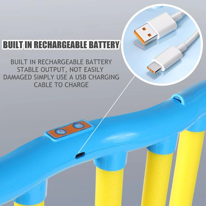 Reaction Time Training,Hand-Eye Coordination Training Toy,Drop Stick Game,Catching Sticks Game Reaction Training Toy,Upgrade Remote Control 3 Adjustable Speed,Family Party & Indoor Outdoor Fun (Blue) by Generic - Image 4