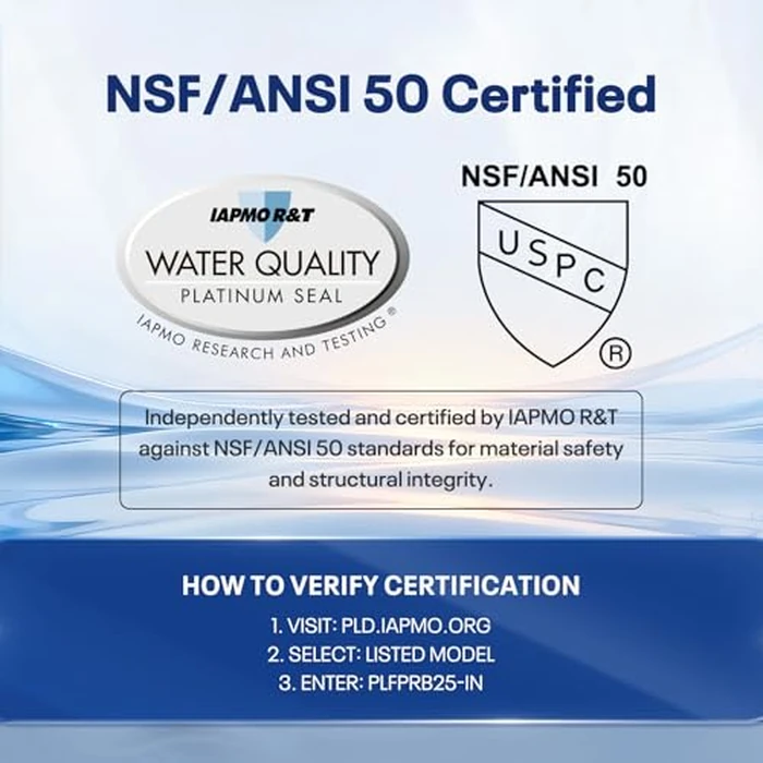 POOLPURE PLFPRB25-IN Hot Tub Filter Replace Unicel C-4326, Guardian 413-106, Filbur FC-2375, FC-2370, 3005845, 17-2327, 100586, 33521, 25392, 817-2500, 5X13 Drop in Spa Filter 1 Pack by POOLPURE - Image 6