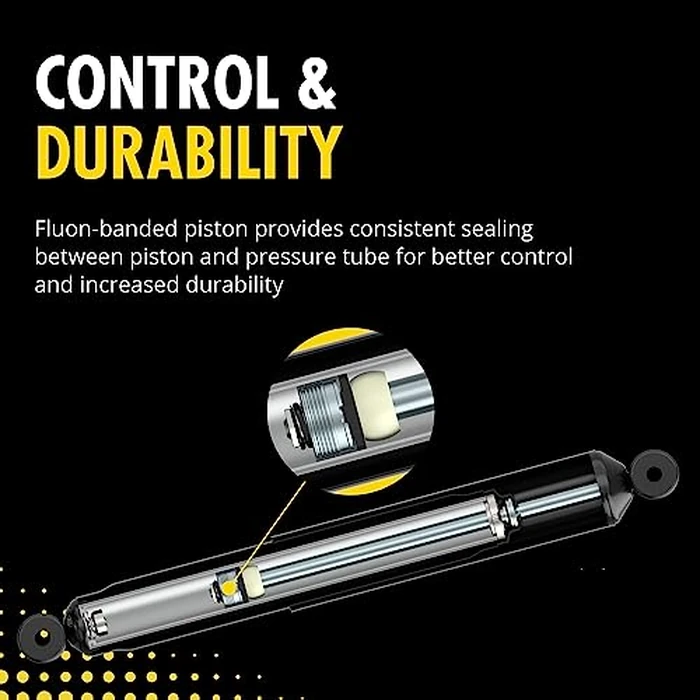 Monroe Reflex 911266 Suspension Shock Absorber for Ford F-250 Super Duty by Monroe - Image 4