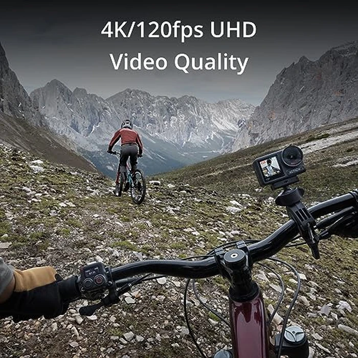 DJI Osmo Action 4 Adventure Combo, 4K/120fps Waterproof Action Camera with a 1/1.3-Inch Sensor, 10-bit & D-Log M Color Performance, Up to 7.5 h with 3 Batteries, Outdoor Camera for Travel, Biking by DJI - Image 7