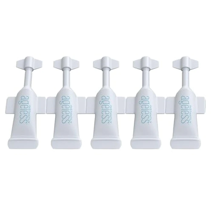 Instantly Ageless - Instant Face Lift Cream - Skin Care Anti Aging Face Cream - Wrinkle Tightener - Eye Cream For Puffiness and Bags Under Eyes - Facelift 5 Vials by Instantly Ageless - Image 1