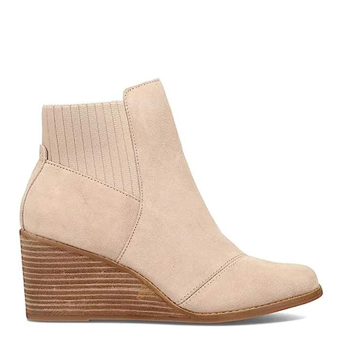 TOMS Women's, Sadie Boot, Sand Suede, 7.5 by TOMS - Image 2