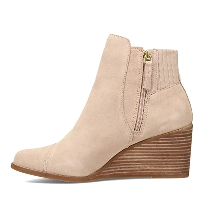 TOMS Women's, Sadie Boot, Sand Suede, 7.5 by TOMS - Image 4