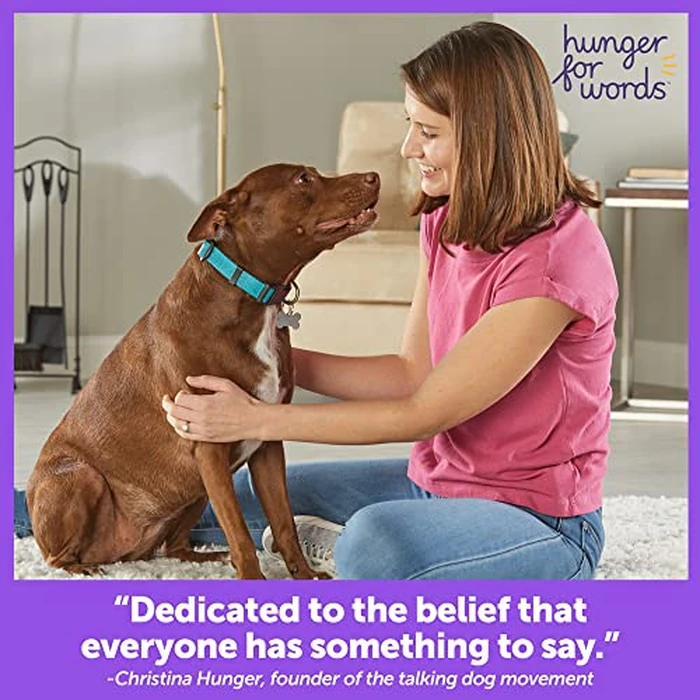 Hunger for Words Talking Pet Button Mat - 1 Piece Single, Pet Supplies, Dog Training and Obedience Games by Hunger For Words - Image 5