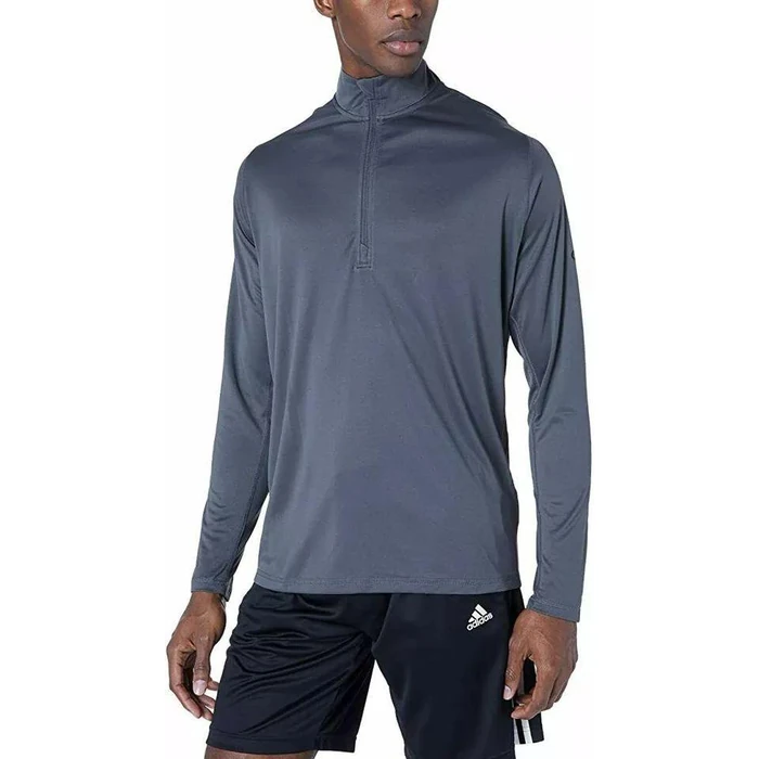 Adidas Men's Half Zip Track XL - Dark Grey by Adidas - Image 1