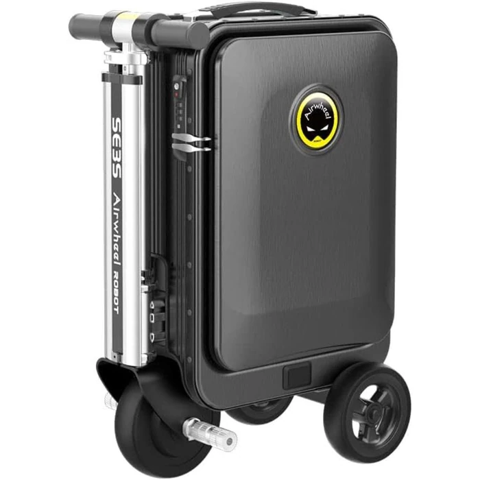 Airwheel SE3S Smart Ridding Travel Electric Luggage Scooter - Black by Airwheel - Refurbished - Excellent condition - US$605.99