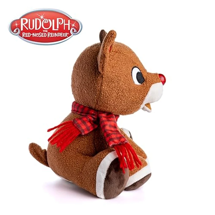 Rudolph the Red - Nosed Reindeer - Stuffed Animal Plush Toy with Music & Lights by KIDS PREFERRED - Image 6