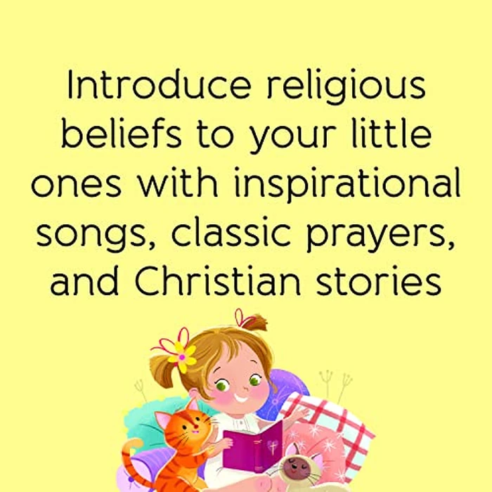 Bible Stories and Songs Interactive Electronic Take Along Storyteller with 11 Books (Little Sunbeams) by Cottage Door Press - Image 4