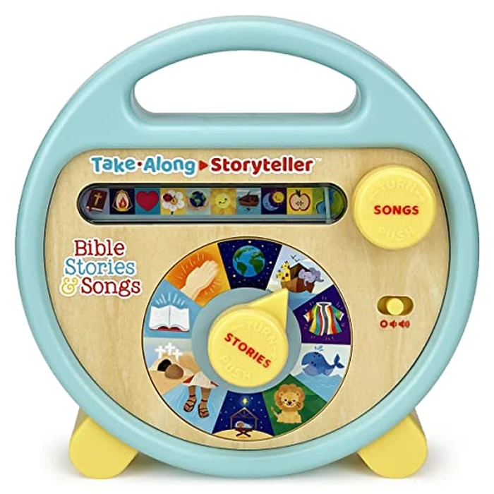 Bible Stories and Songs Interactive Electronic Take Along Storyteller with 11 Books (Little Sunbeams) by Cottage Door Press - Image 7