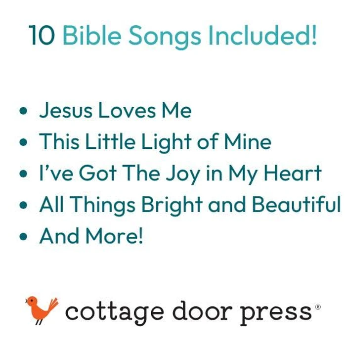 Bible Stories and Songs Interactive Electronic Take Along Storyteller with 11 Books (Little Sunbeams) by Cottage Door Press - Image 9