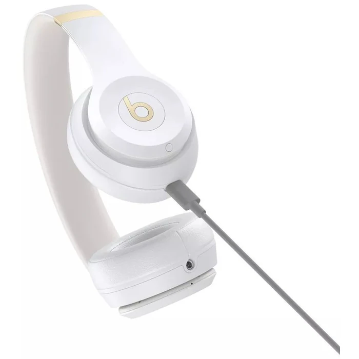 Beats by Dre Solo 4 Bluetooth Wireless On-Ear Headphones - Warm White by Beats by Dre - Image 5