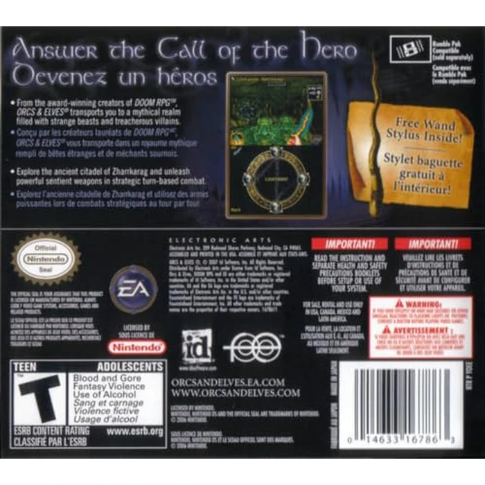 Orcs & Elves - Nintendo DS by Electronic Arts - Image 2