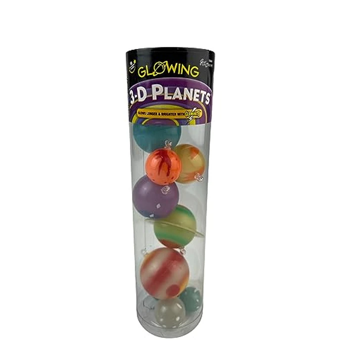 Great Explorations, 3D Glow in the Dark Planets in a Tube, Ages 5 and Up by University Games - Image 4