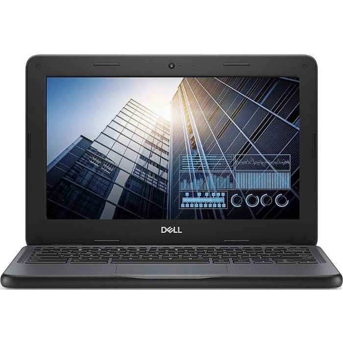 Dell Chromebook 11 3100 Laptop 11.6" - Black - Intel Celeron N4000 1.1GHz - 2GB RAM - 16GB by Dell - Image 1