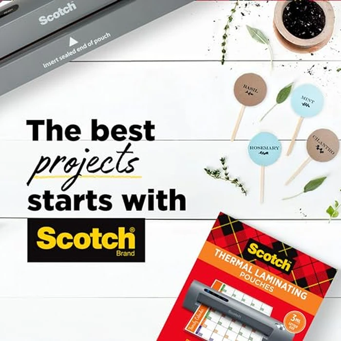 Scotch Thermal Laminating Pouches, 4 x 6-Inches, Photo Size, 100-Pouches (TP5900-100) by Scotch - Image 9