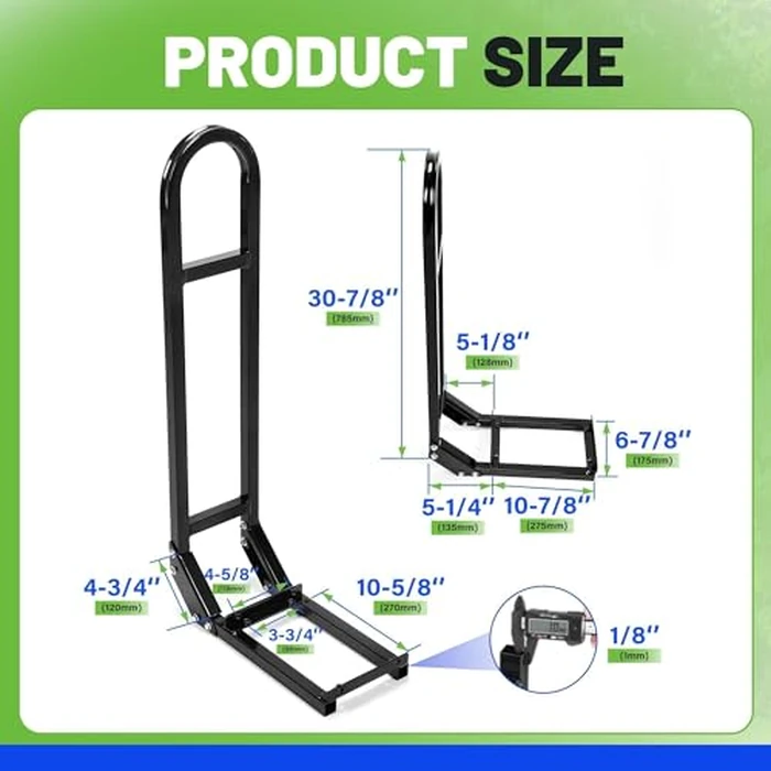 ECOTRIC Rear Seat Kit W/Grab Bar Compatible with 2004-Up Club Car Precedent/Tempo/Onward Gas or Electric All Models, Flip Folding Back Seat w/Roof Support by ECOTRIC - Image 8