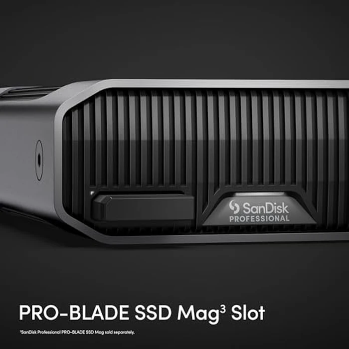 SanDisk Professional 26TB G-Drive Project - External HDD, Thunderbolt 3, USB (10Gbps), 7200RPM Ultrastar Hard Drive, Up to 260MB/s Read - SDPHG1H-026T-NBAAD by SanDisk Professional - Image 4