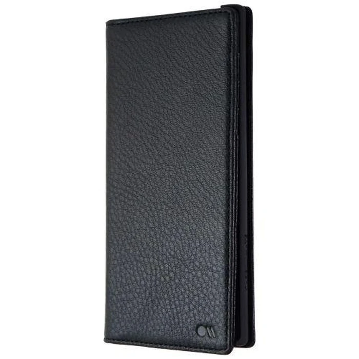 Case-Mate Genuine Leather Wallet Folio Phone Case for Galaxy Note 10 - Black by Case-Mate - Refurbished - Brand New condition