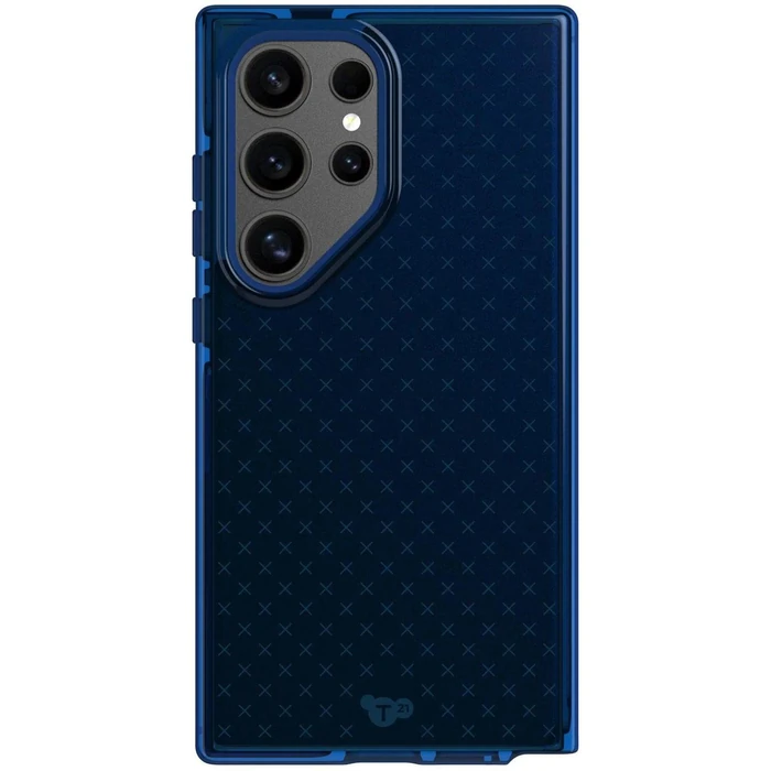 Tech21 Evo Check Phone Case for Galaxy S24 Ultra - Cobalt Blue by Tech21 - Refurbished - Good condition