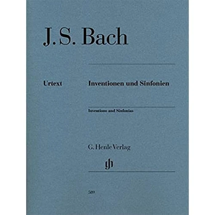 J.S. Bach: Inventions and Sinfonias BWV 772-801 | Henle Urtext Piano Sheet Music (Revised Edition) | Baroque Masterwork for Study and Performance | ... French, German) (Multilingual Edition) by G. Henle Verlag - Used - Very Good condition