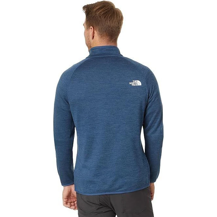 The North Face Men's Canyonlands ½ Zip Pullover Fleece (Size S) - Shady Blue Heather by The North Face - Image 3