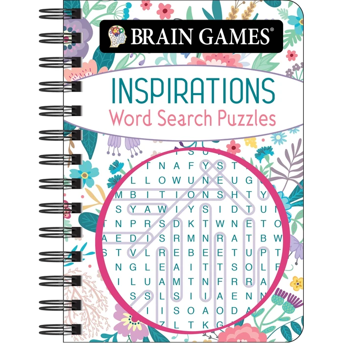 Brain Games - To Go - Inspirations Word Search Puzzles by Publications International, Ltd. - Used - Acceptable condition - CA$7.68