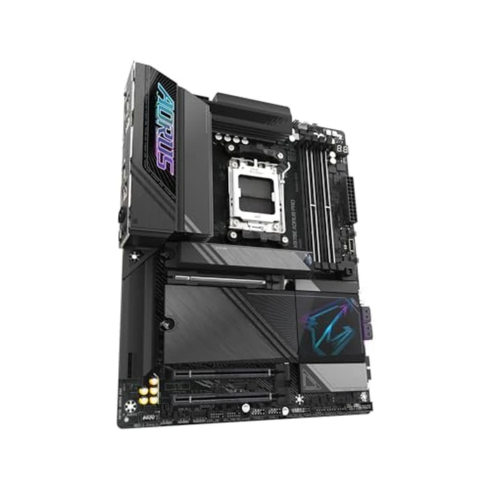 GIGABYTE X870E AORUS PRO AMD AM5 LGA 1718 Motherboard, ATX, DDR5, 4X M.2, PCIe 5.0, USB4, WIFI7, 2.5GbE LAN, EZ-Latch, 5-Year Warranty by GIGABYTE - Image 4