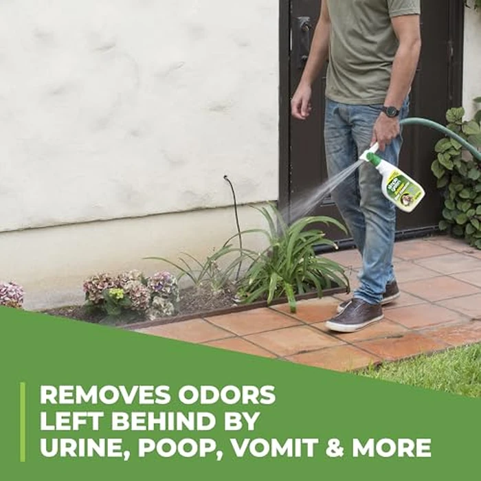 Simple Green Outdoor Odor Eliminator for Pets, Dogs, Ideal for Artificial Grass & Patio (32 oz Hose End Sprayer & 1 Gallon Refill) by Simple Green - Image 6