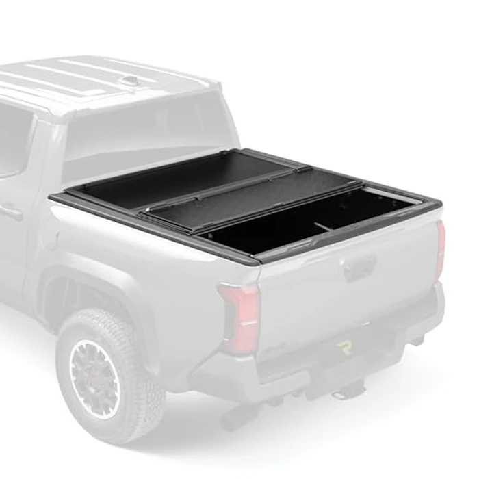 RealTruck Undercover Select Hard Folding Truck Bed Tonneau Cover | SL54020 | Fits 2022-2025 Nissan Frontier (w or w/o Utili-Track System) 5' Bed (60") by RealTruck - Image 1