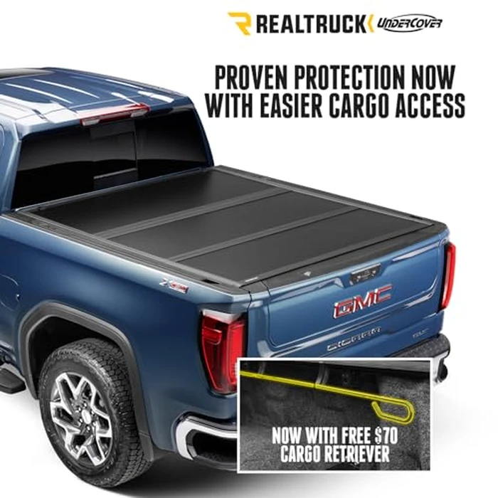RealTruck Undercover Select Hard Folding Truck Bed Tonneau Cover | SL54020 | Fits 2022-2025 Nissan Frontier (w or w/o Utili-Track System) 5' Bed (60") by RealTruck - Image 2