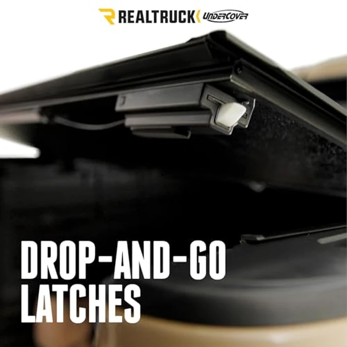 RealTruck Undercover Select Hard Folding Truck Bed Tonneau Cover | SL54020 | Fits 2022-2025 Nissan Frontier (w or w/o Utili-Track System) 5' Bed (60") by RealTruck - Image 7