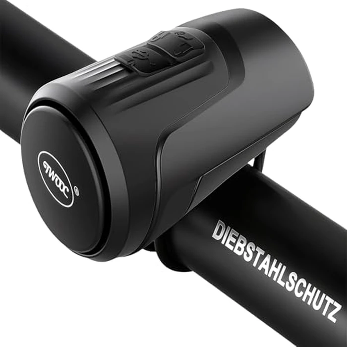 Electric Bike Bell for Adult, 125db Anti-Theft Alarm Loud E-Bike Horn with 1 Sound Modes USB Rechargeable Waterproof Bicycle Horn for MTB/BMX Scooter/Road Cycling by kimairy - Used - Like New condition