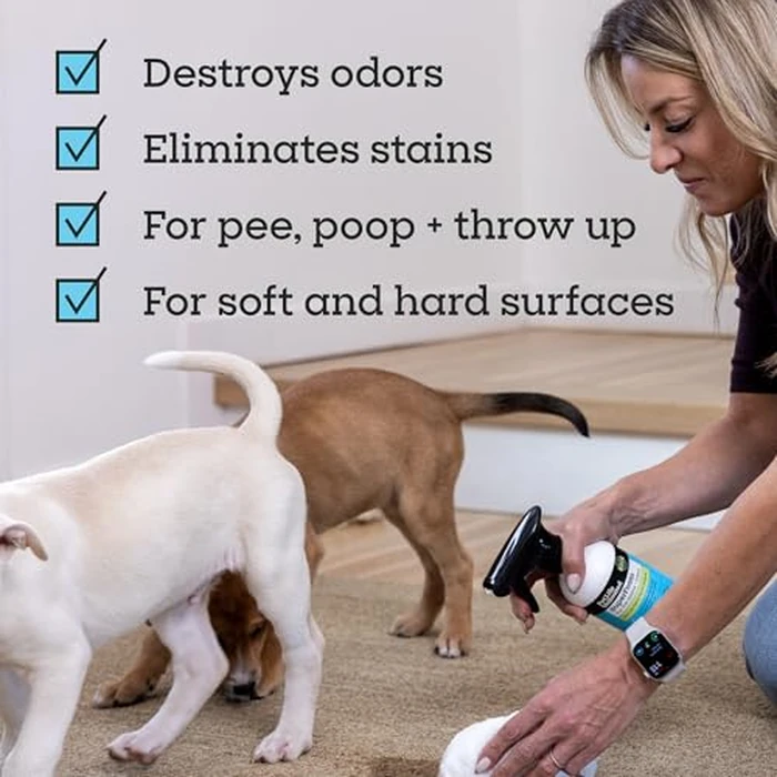 Pet Life Unlimited SuperFoam Spray, Carpet and Surface Cleaner for Dog Urine, 16 oz, Strong Odor & Stain Remover, Plant-Based Formula, Natural Juniper Leaf Scent, Two-Way Spray, USA Made (Pack of 1) by Pet Life Unlimited - Image 6