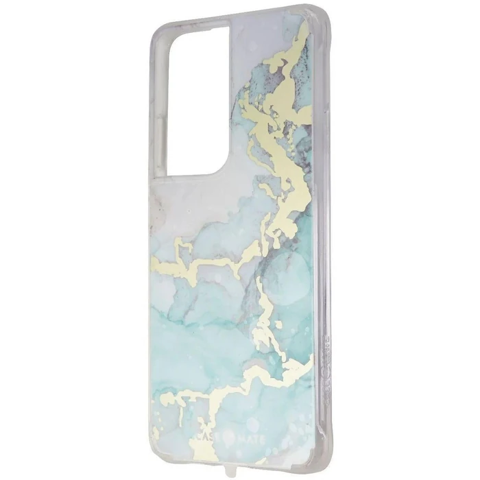 Case-Mate Prints Series Phone Case for Samsung Galaxy S21 Ultra 5G - Ocean Marble by Case-Mate - Image 2