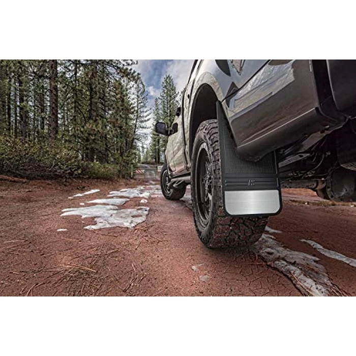 Husky Liners Universal Muddog Mud Flaps | Rubber Front Mud Flaps - 12" w/o Weight - Black (FITS Various Ford, Chevy, Dodge, GMC, Toyota, Nissan, Hummer See Guide to Confirm) | 55000 by Husky Liners - Image 7