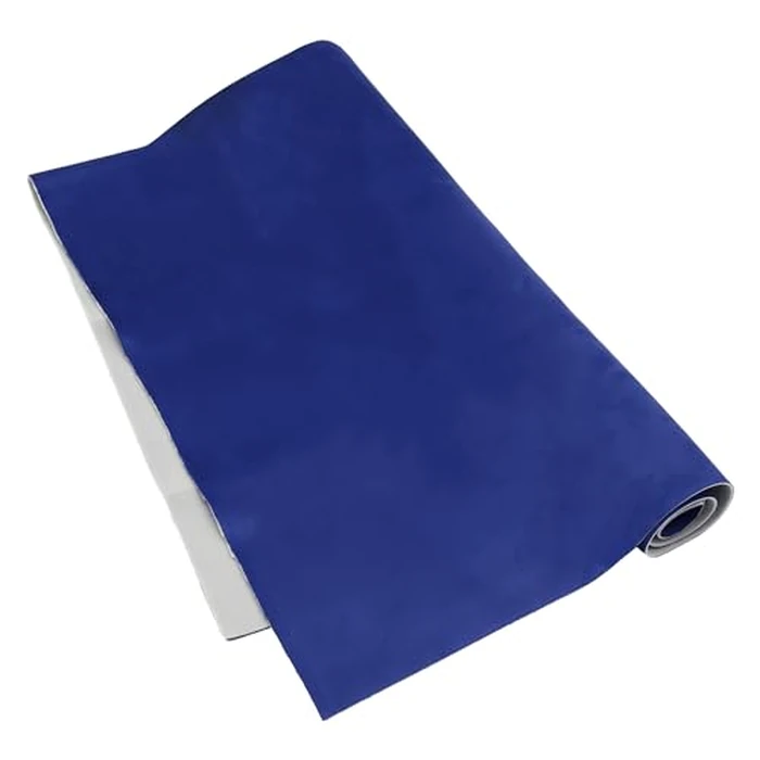 X AUTOHAUX Suede Headliner Fabric 80" Length x 60" Width Foam Backed for Car Truck SUV Interior Trim Protect Aging Broken Faded DIY Repair Replacement Navy Blue by X AUTOHAUX - Used - Very Good condition - US$37.71