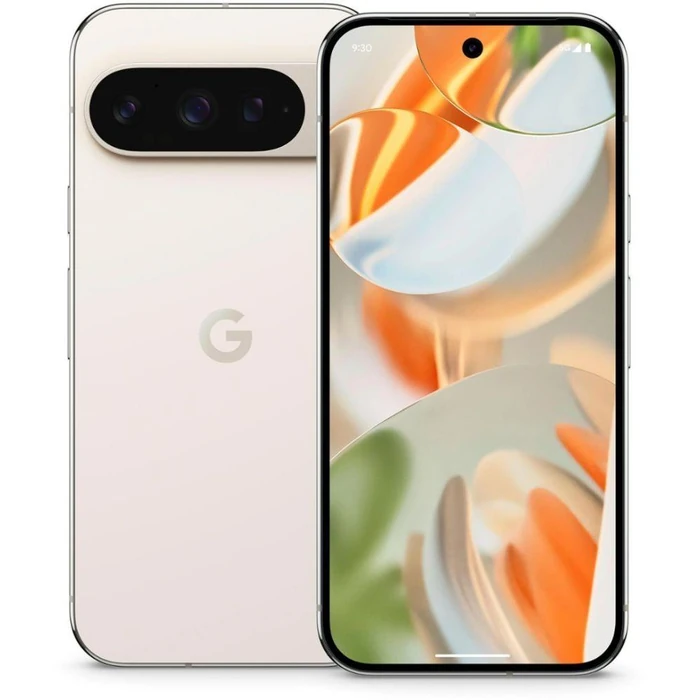 Google Pixel 9 Pro - 128GB - Porcelain - Unlocked by Google - Refurbished - Acceptable condition - US$435.94