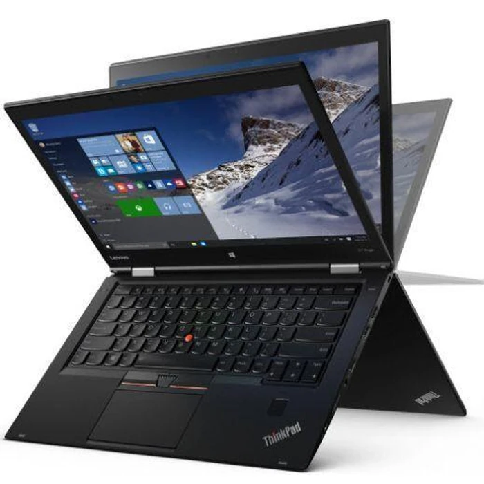 Lenovo ThinkPad X1 Yoga (Gen 1) 2-in-1 Laptop 14" - Black - Intel Core i5-6200U 2.3GHz - 8GB RAM - 256GB by Lenovo - Refurbished - Acceptable condition - US$223.49