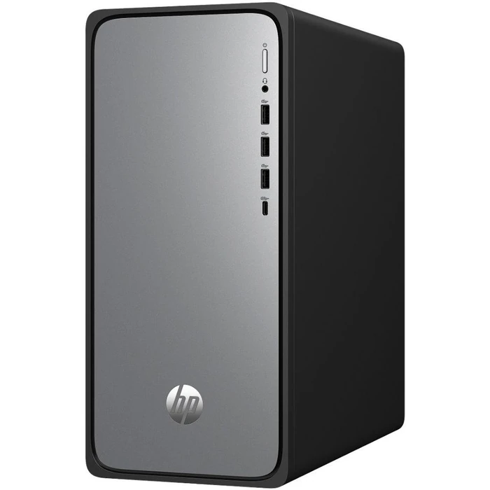 HP OmniDesk M02-0055t Desktop PC - Intel Core i5-14400 1.8GHz - 512GB - Meteor Silver - 16GB RAM by HP - Image 2