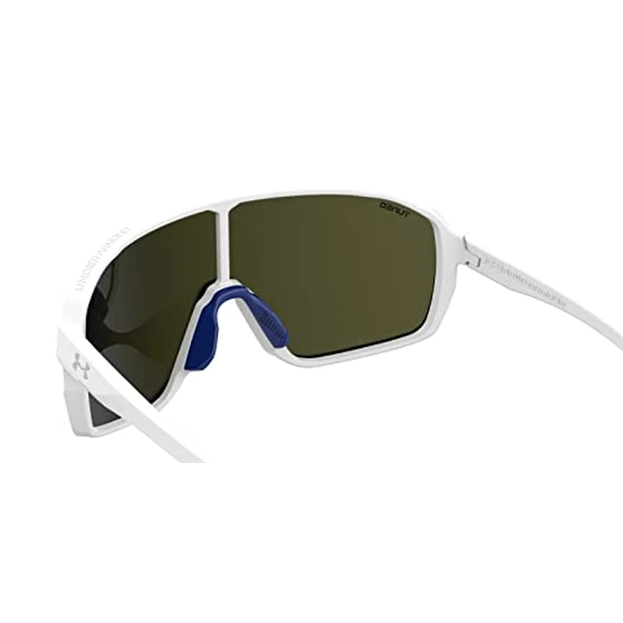Under Armour Men's Gameday/G Shield Sunglasses, Matte White, 99mm, 1mm by Under Armour - Image 8